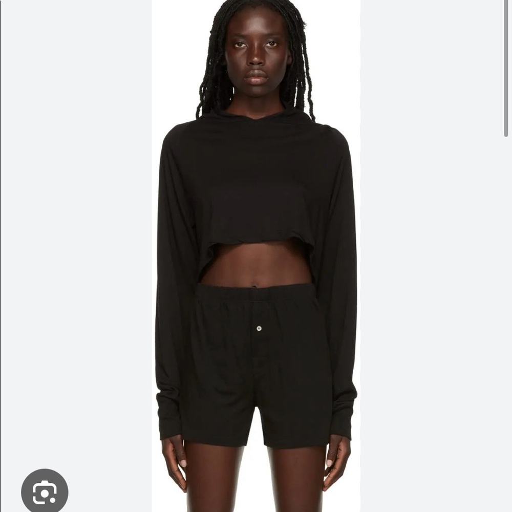 Eterne cropped hoodie